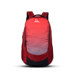 Greenlands Vignette Campus Backpack Red Color