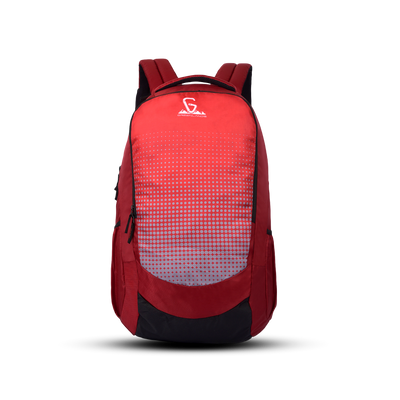 Greenlands Vignette Campus Backpack Red Color