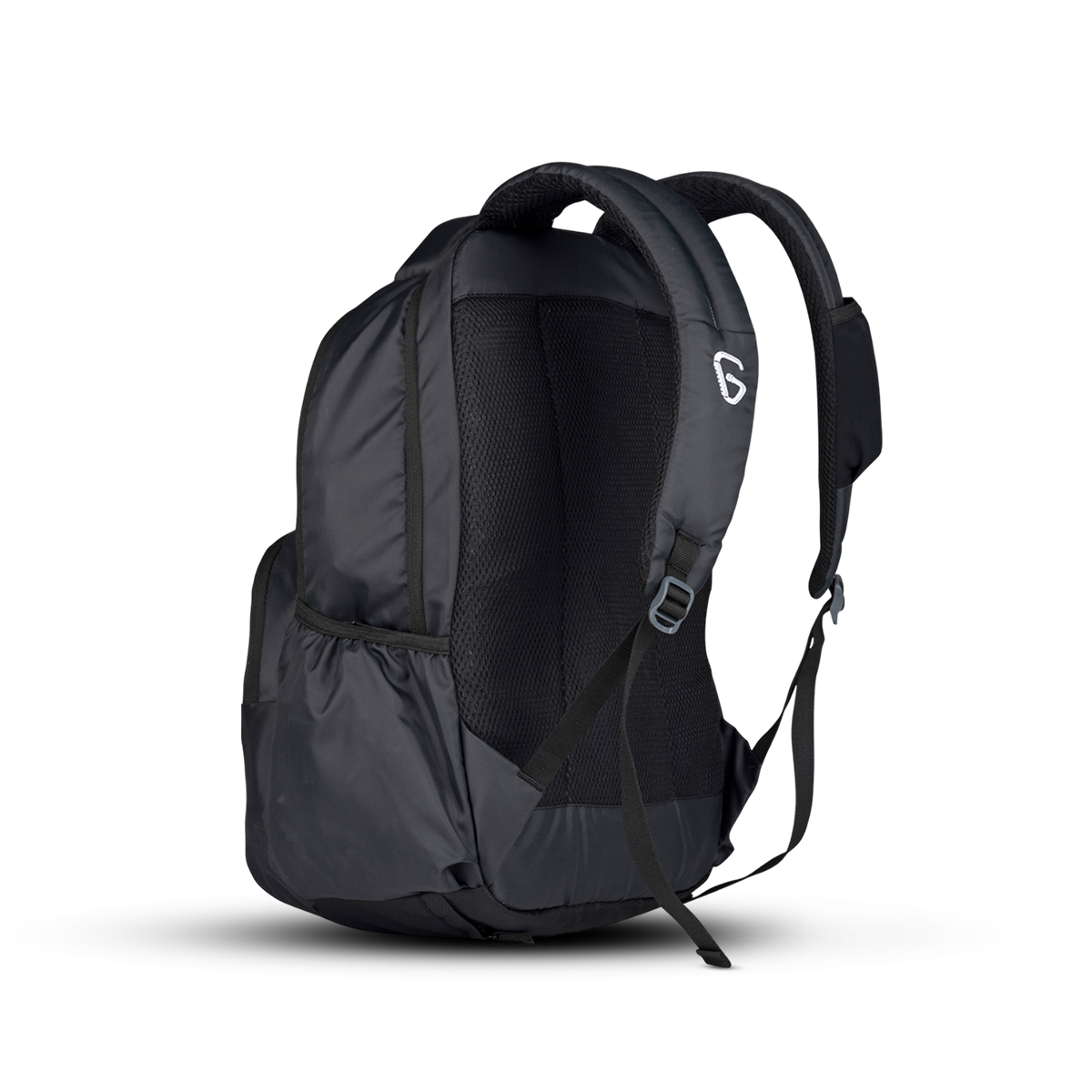 Greenlands Ziggy Laptop Work Backpack Dark Grey Color  Backside View