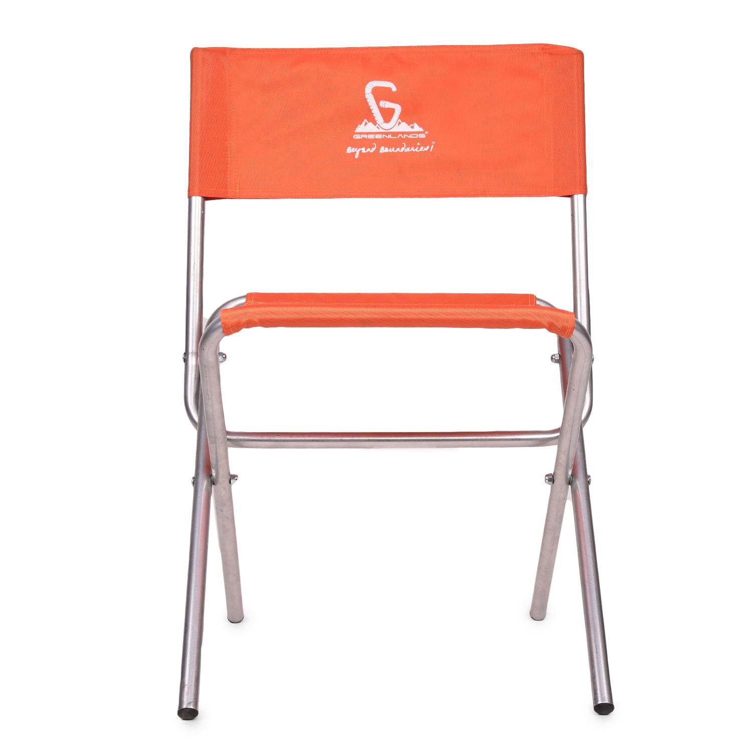 Camping Chair Aluminium Orange