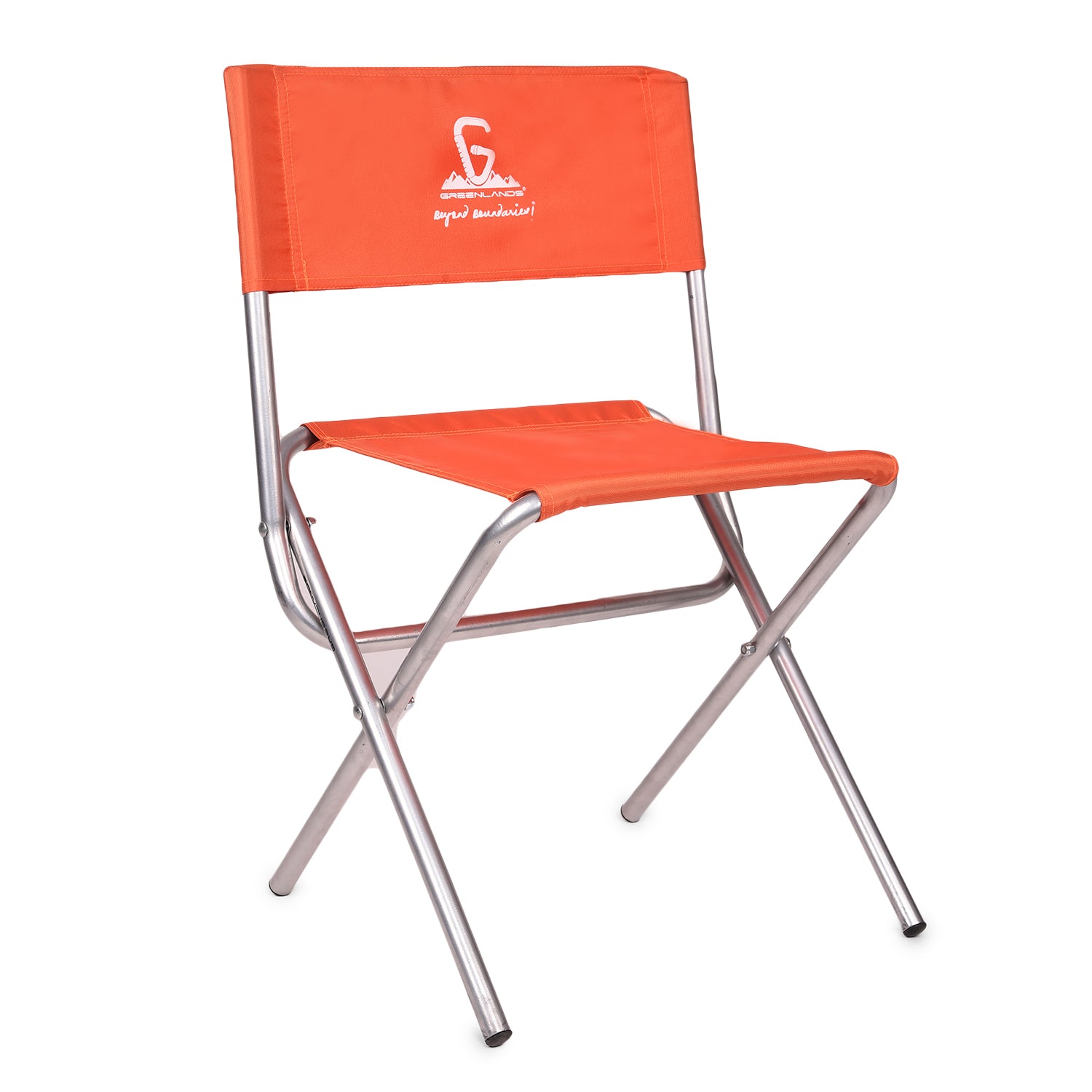 Camping Chair Aluminium Orange