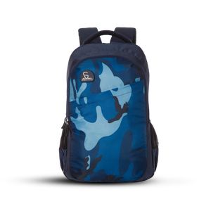 Tempo Campus Backpack Blue Camo