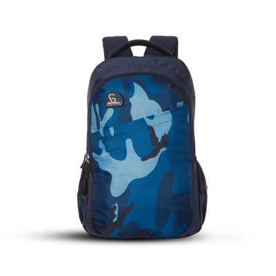 Tempo Campus Backpack Blue Camo