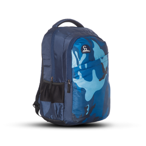 Tempo Campus Backpack Blue Camo