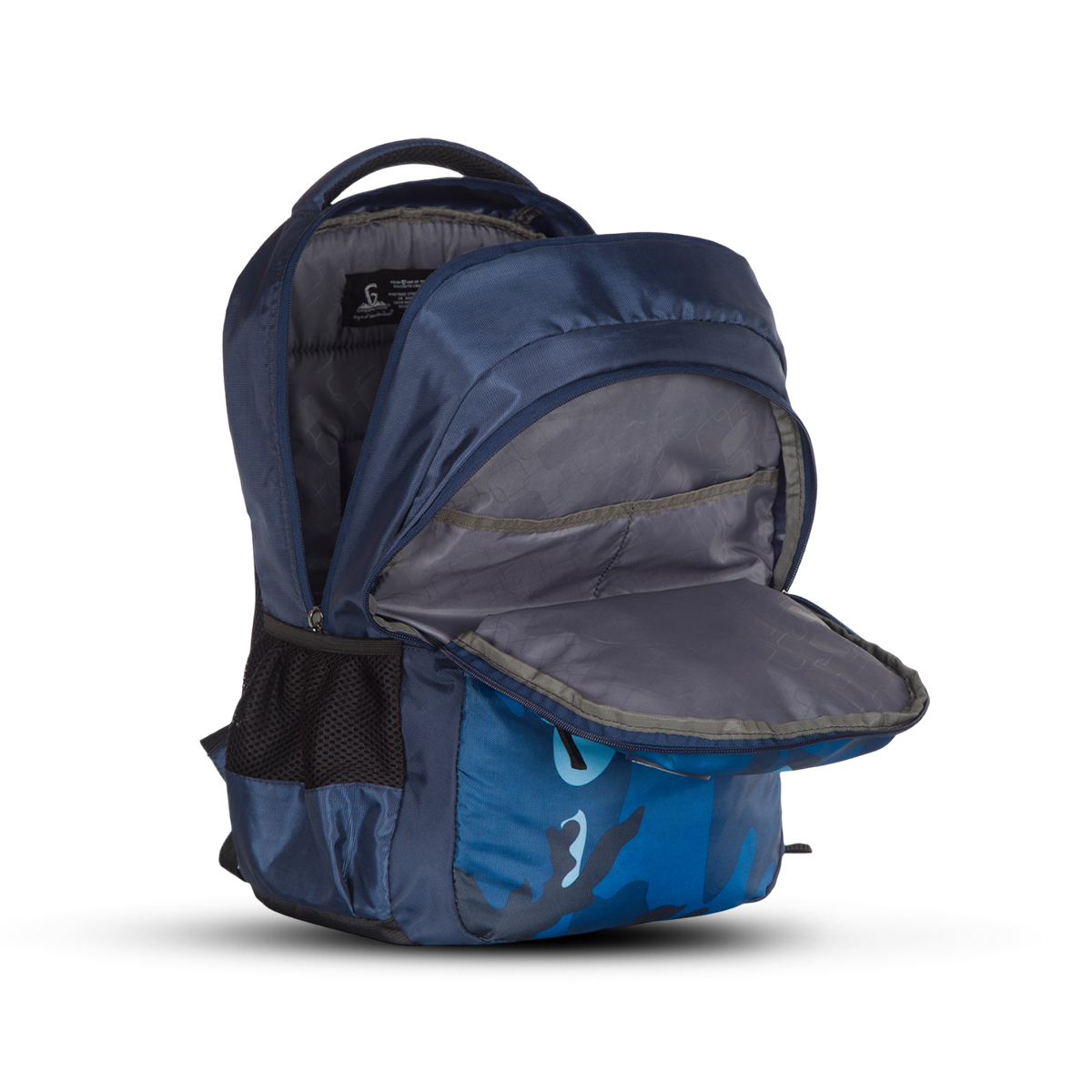 Tempo Campus Backpack Blue Camo