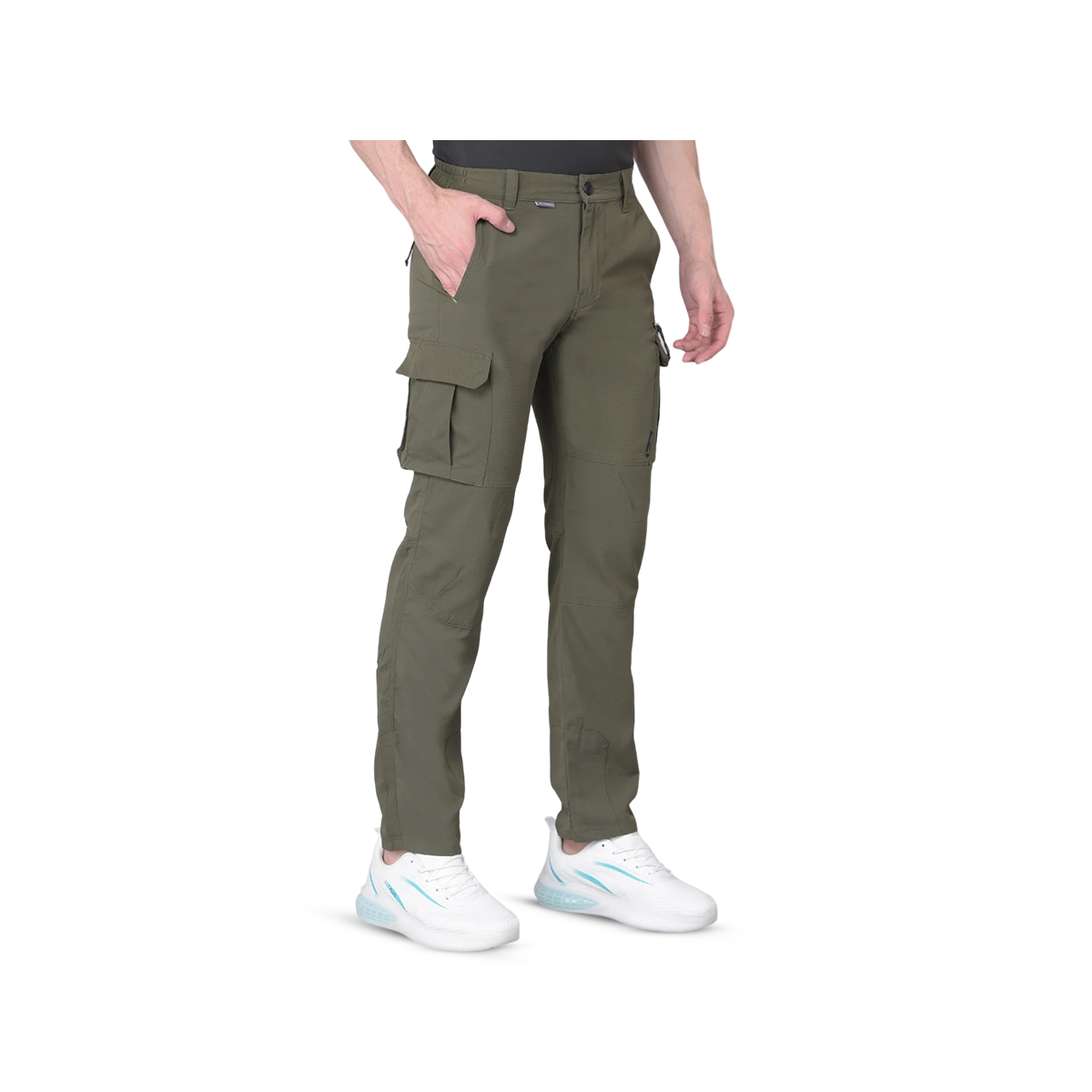 QUADRA Olive Trouser for Stylish Comfort on the Go - Medium