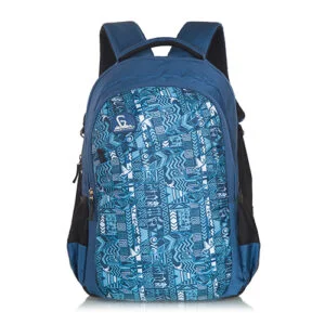 Greenlands Tempo Campus Backpack Blue Aztec