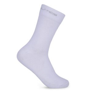 Greenlands QUADRA White Crew Socks (Pack of 3) for Everyday Elegance